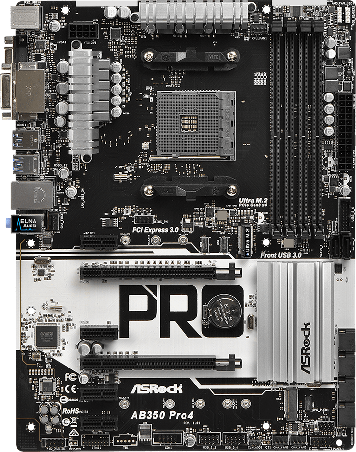 Asrock AB350 Pro4 GPU