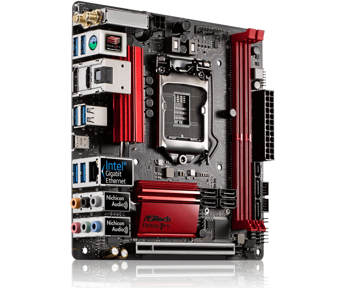 Asrock Fatal1ty Z270 Gaming Itx Ac Motherboard Specifications On Motherboarddb