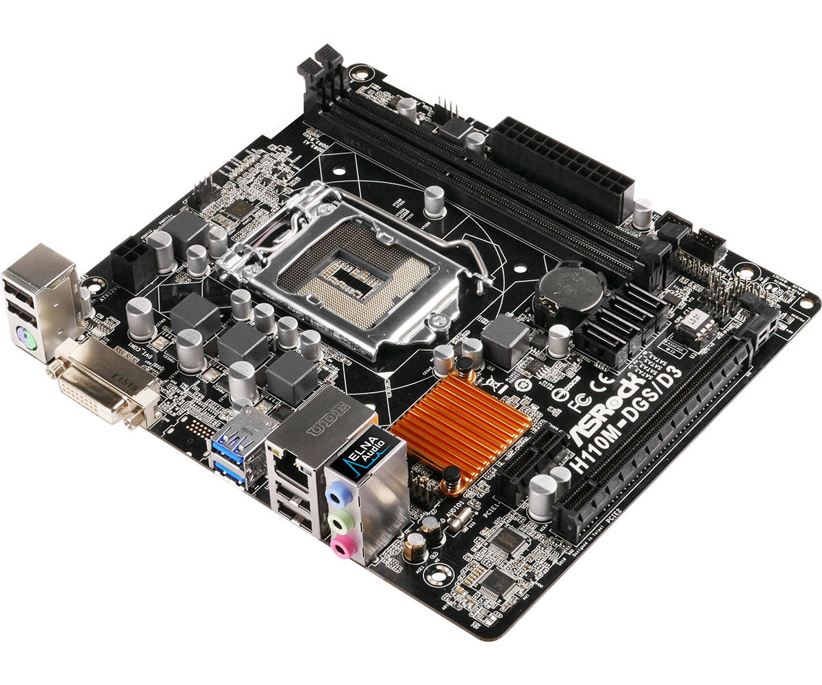 Совместимость asrock h110m dgs