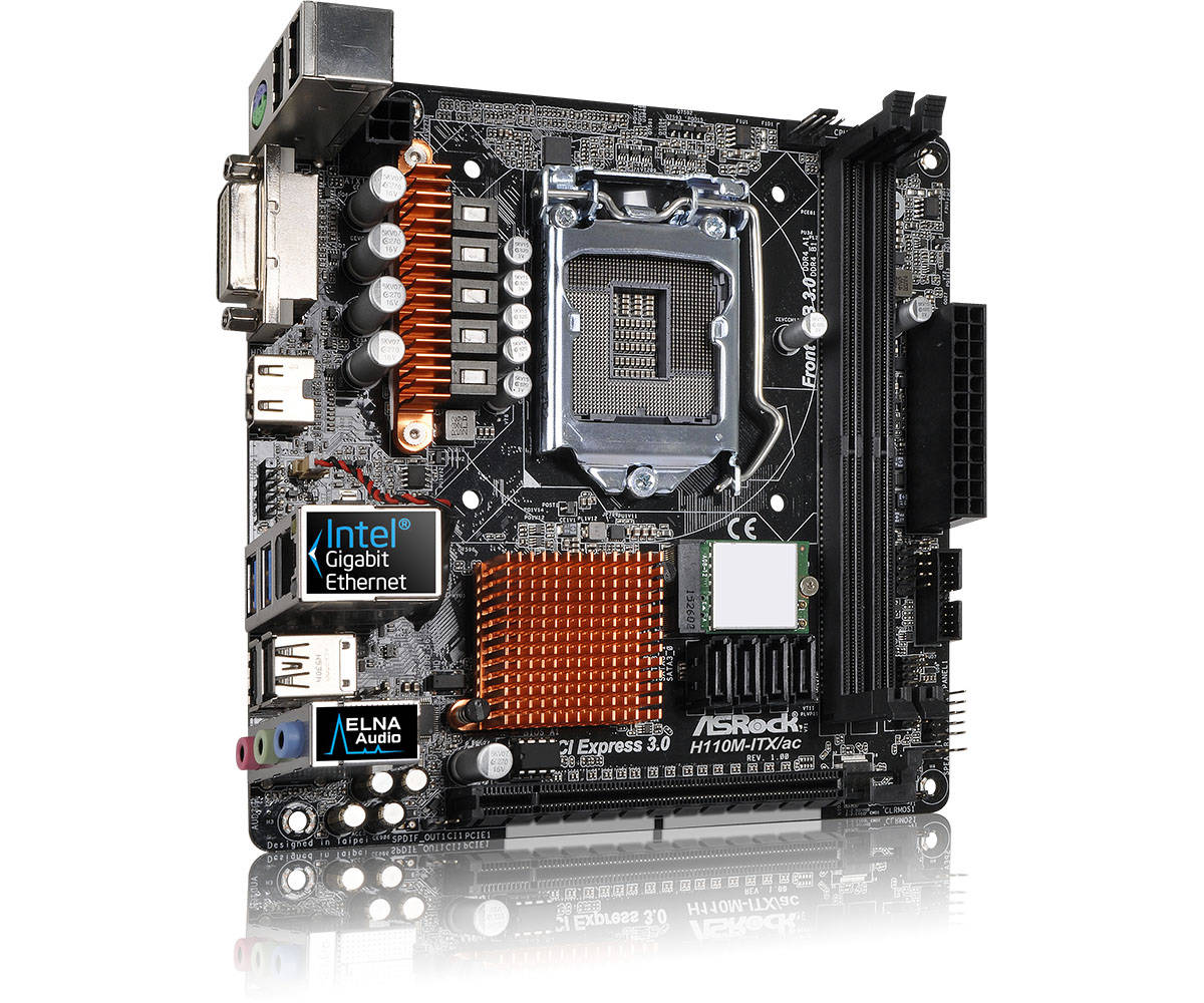 H110M-ITX/ac - Motherboard Specifications On MotherboardDB