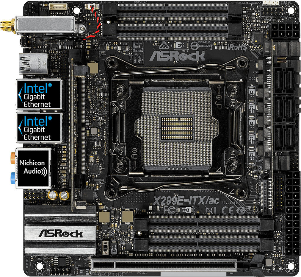 Asrock X299E-ITX/ac GPU