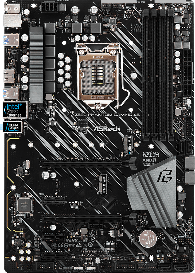 Asrock Z390 Phantom Gaming 4S GPU