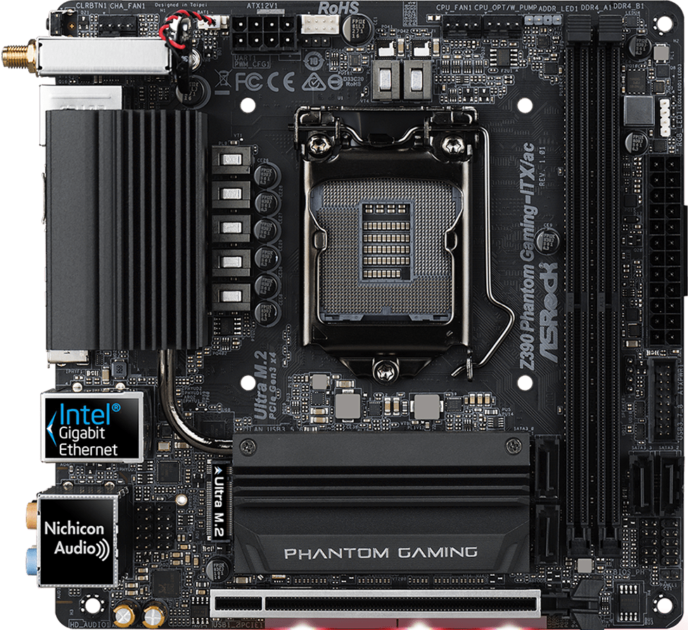 Asrock Z390 Phantom Gaming-ITX/ac GPU