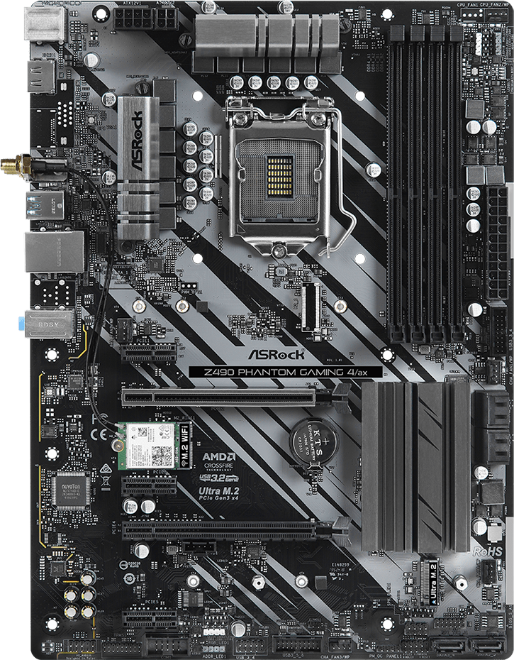 Asrock Z490 Phantom Gaming 4/ax GPU
