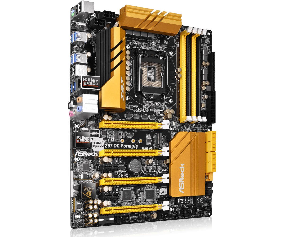 Asrock Z97 Oc Formula Motherboard Specifications On Motherboarddb