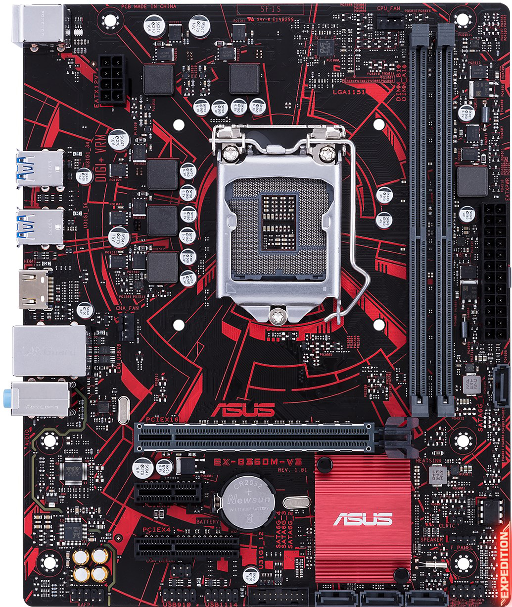 Asus EX-B360M-V3 GPU