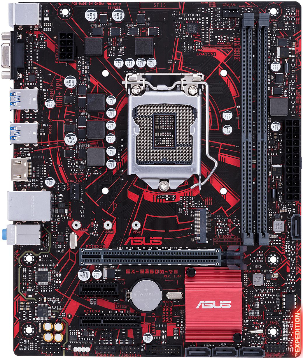 Asus EX-B360M-V5 GPU