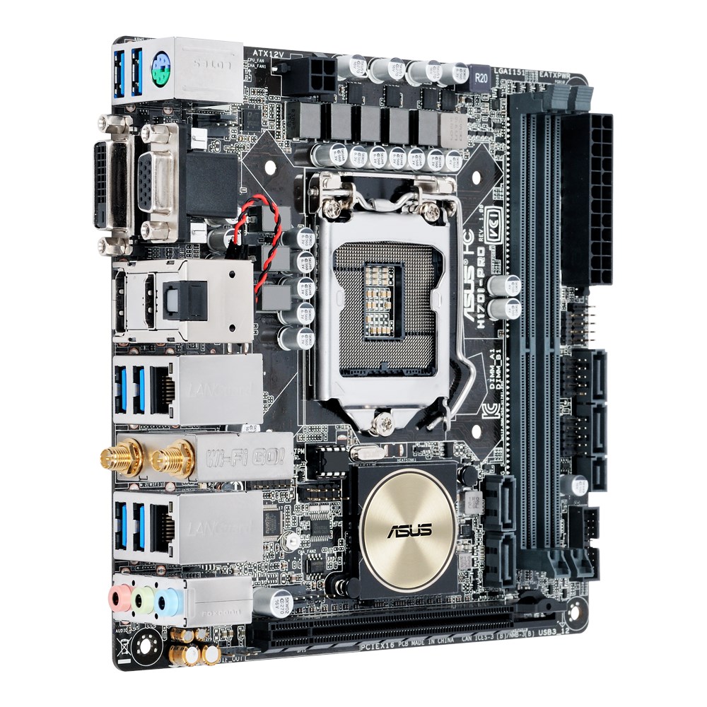 Asus H170I-Pro - Motherboard Specifications On MotherboardDB