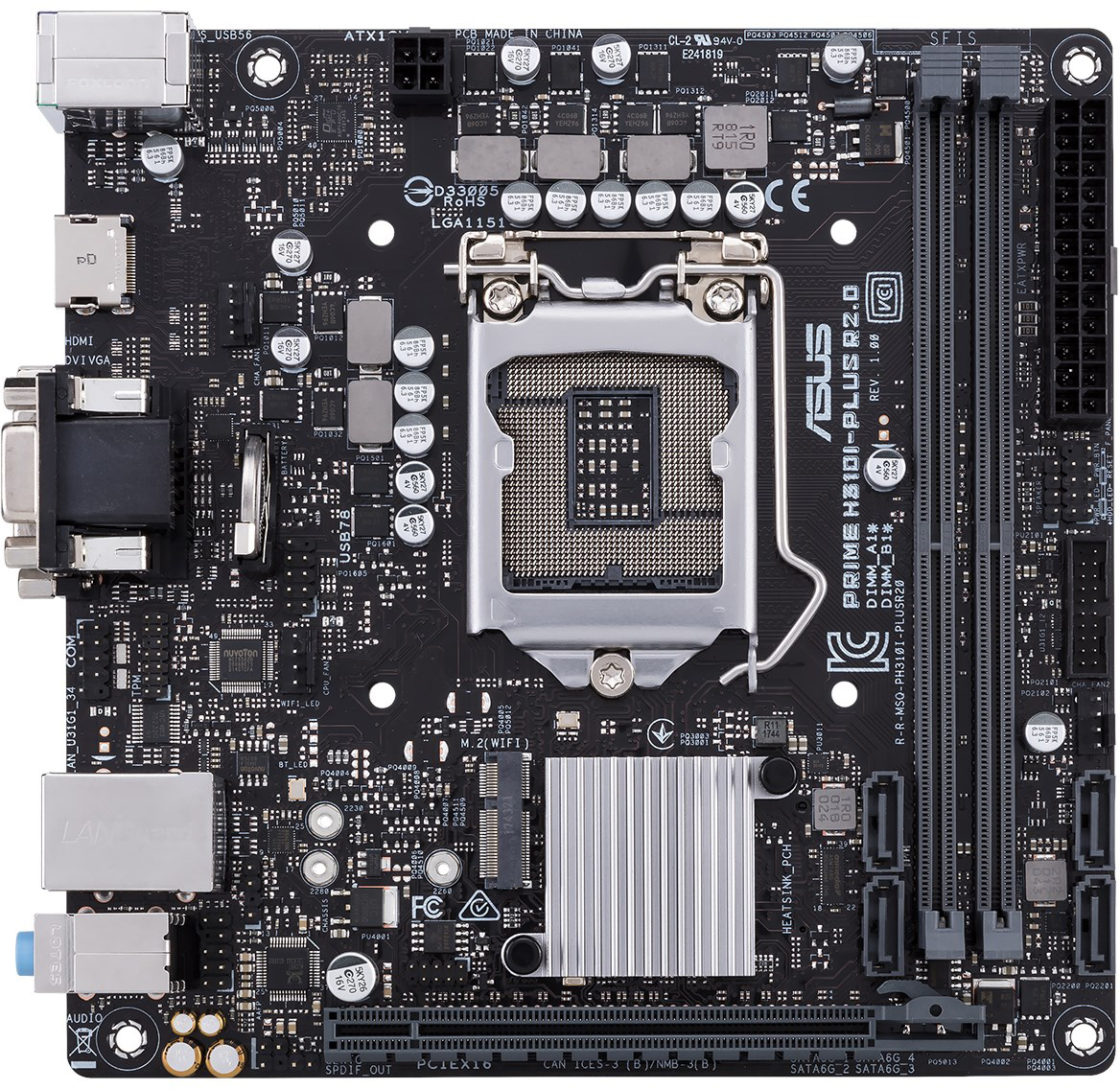 Asus Prime H310I-Plus R2.0 GPU