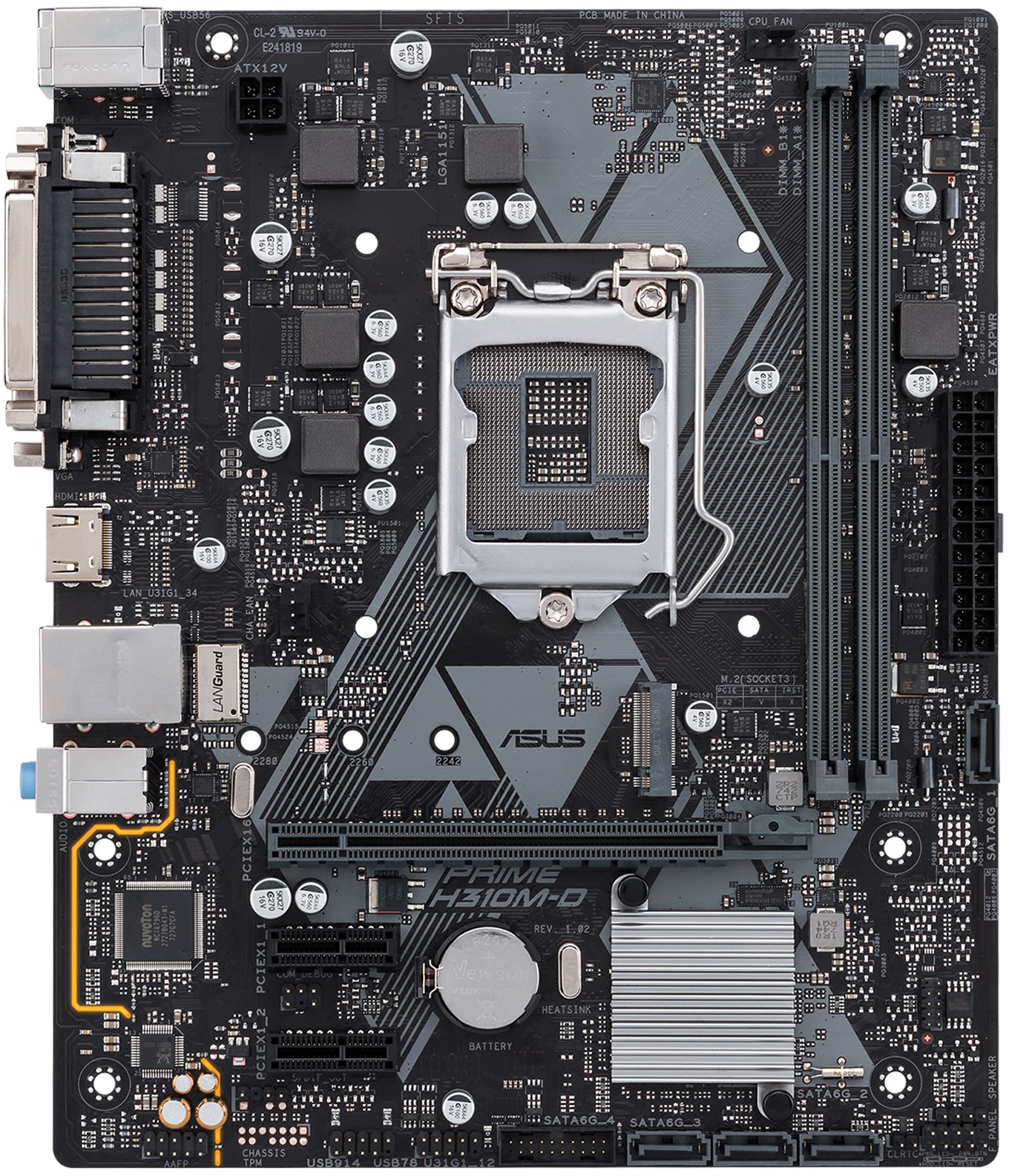 Asus Prime H310M-D GPU