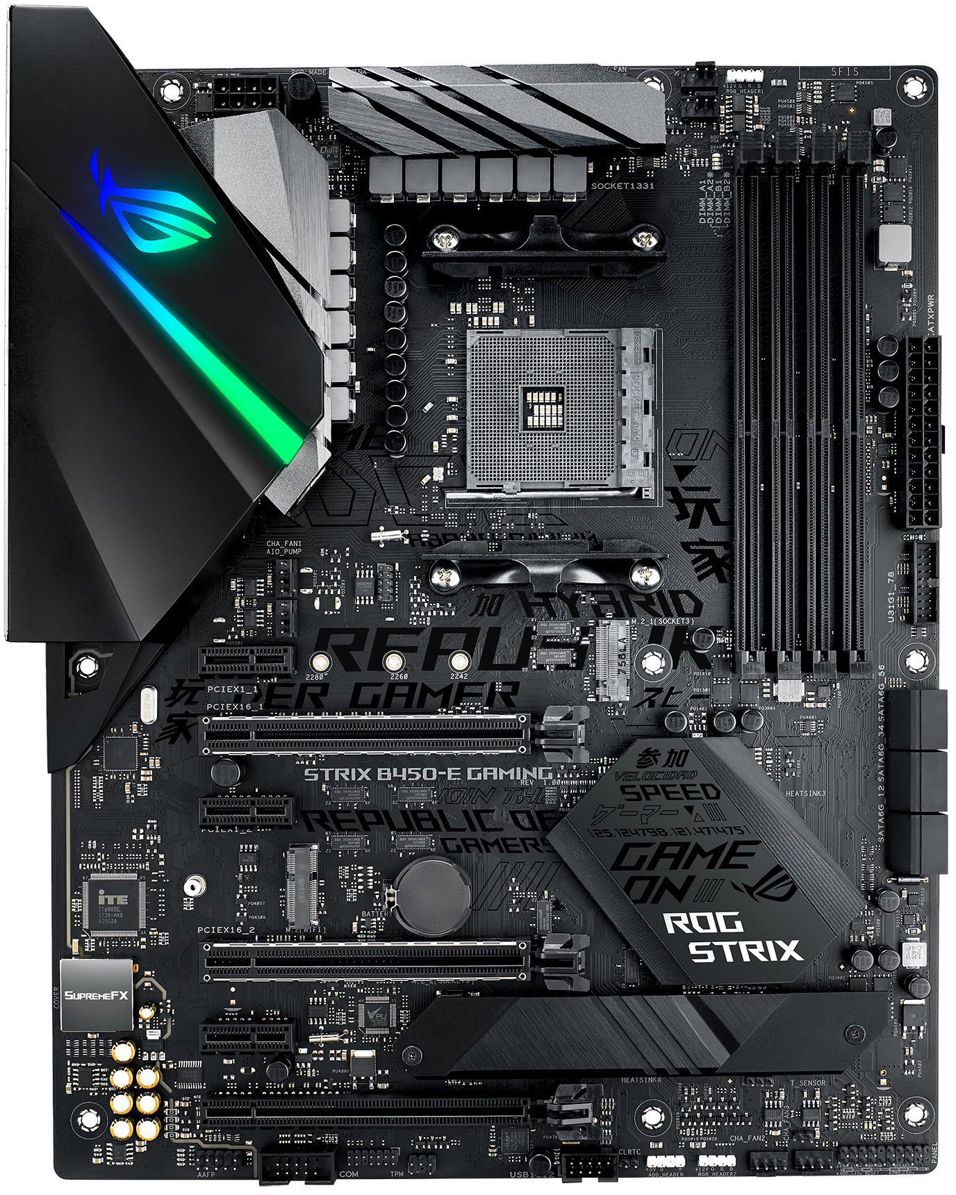 Asus ROG Strix B450-E Gaming GPU