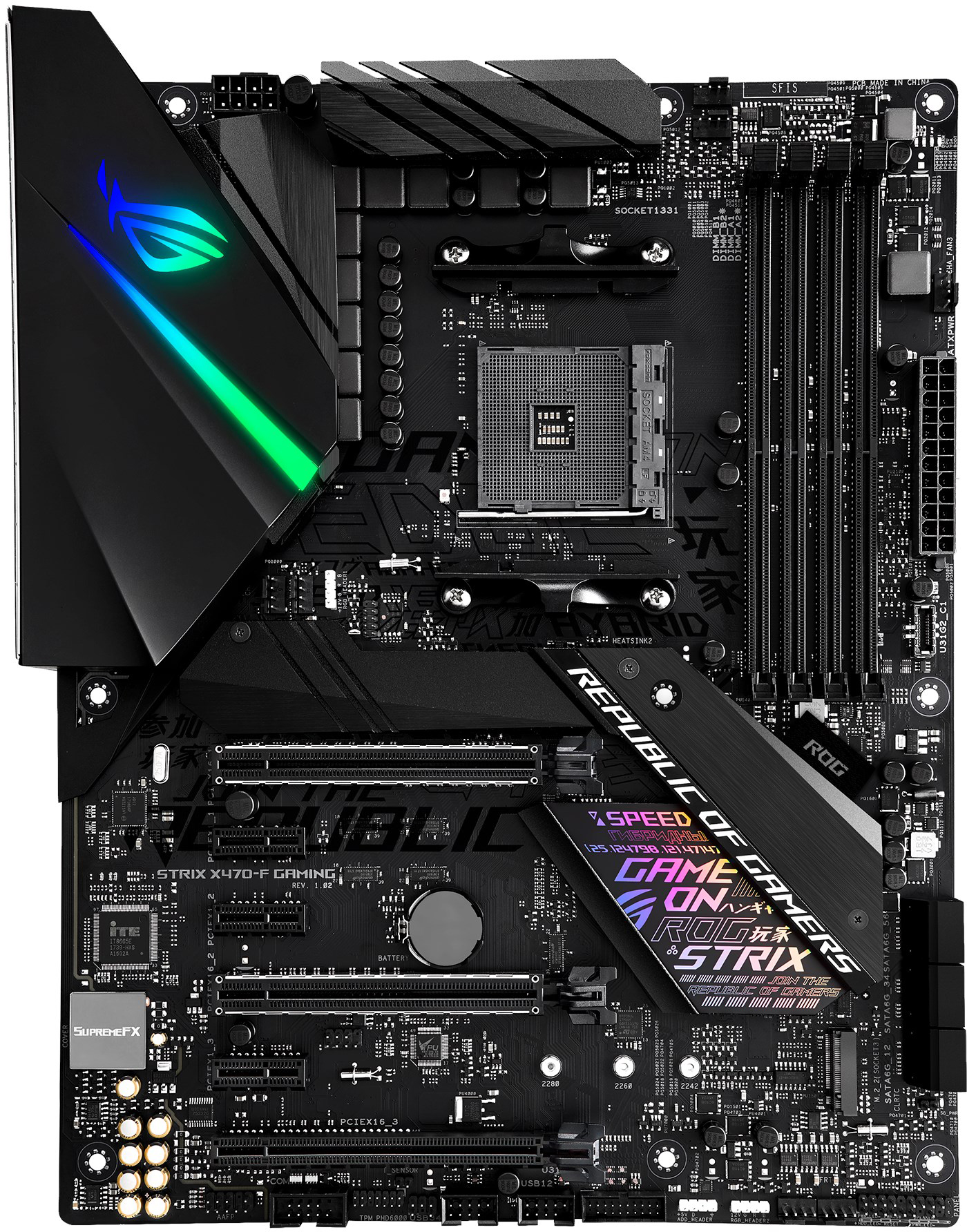 Asus ROG Strix X470-F Gaming GPU