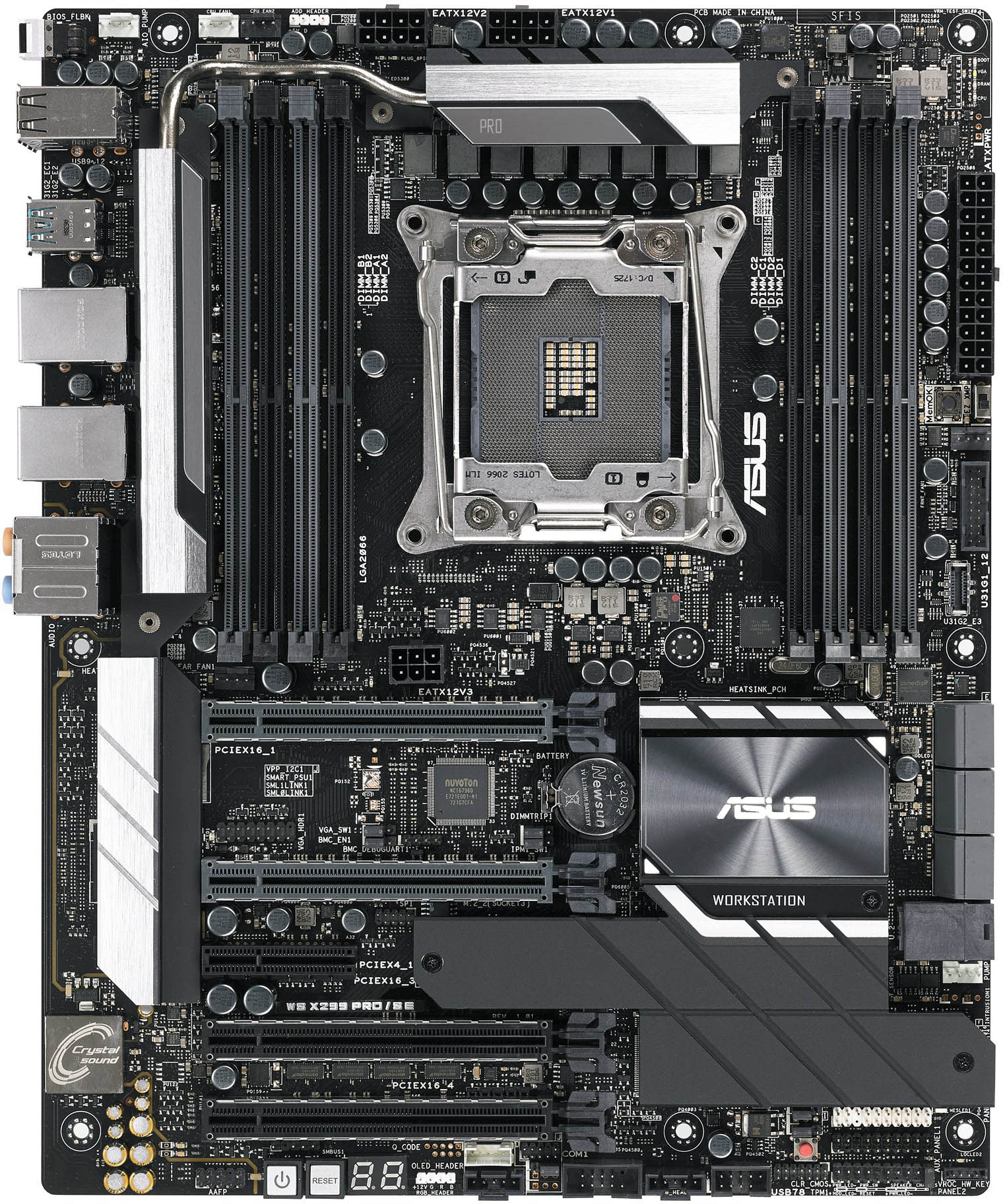 Asus WS X299 Pro/SE GPU