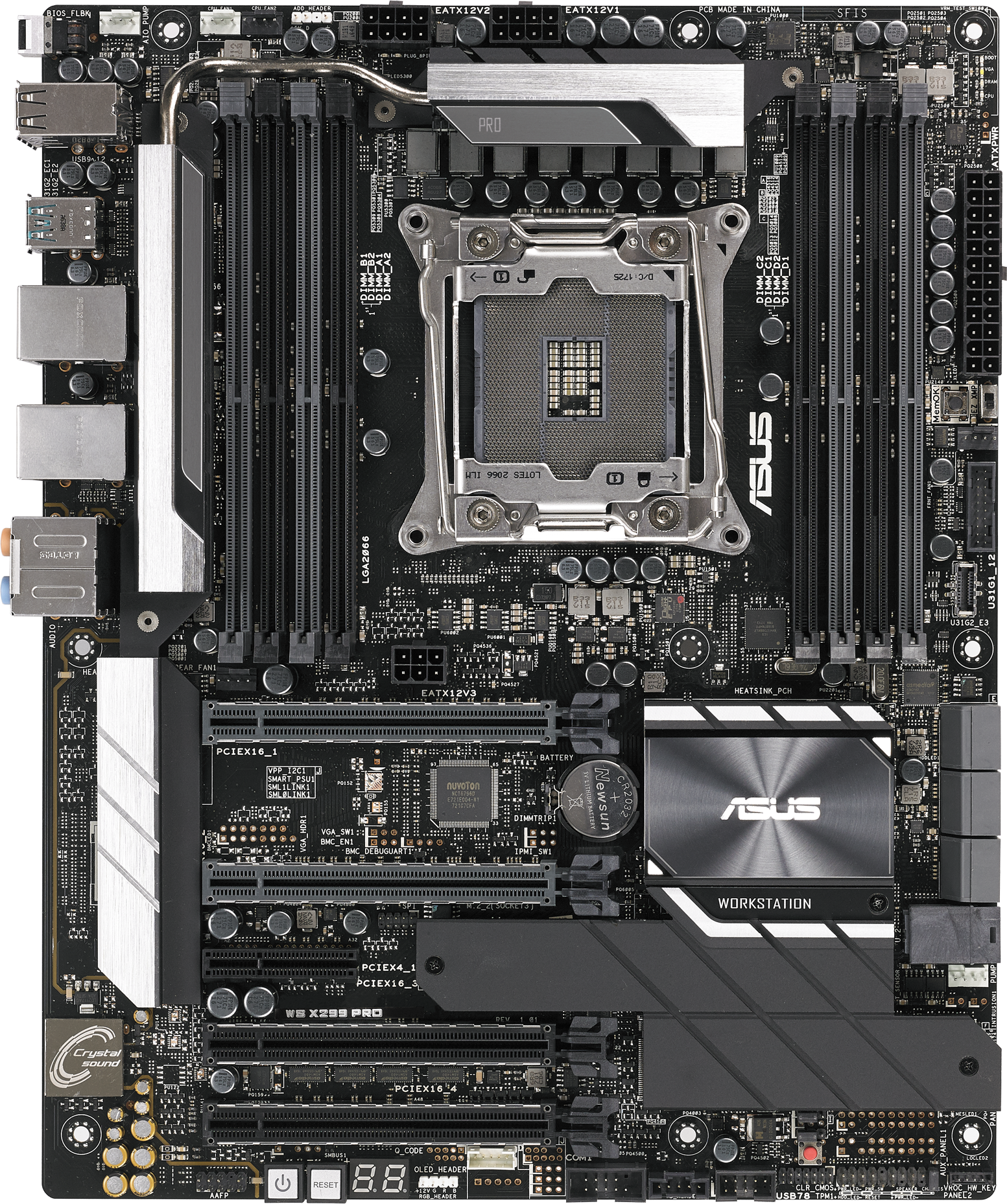 Asus WS X299 Pro GPU