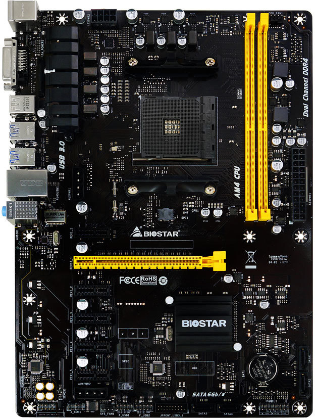 Biostar TA320-BTC GPU