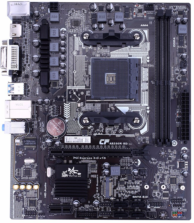 Colorful Battle Axe C.AB350M-HD Plus V14A GPU