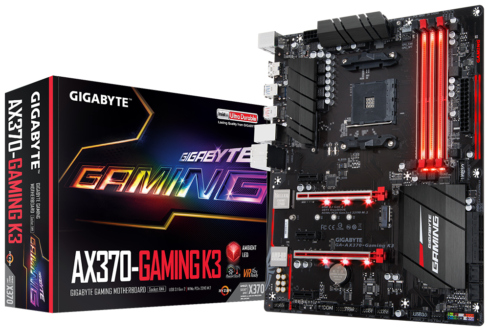 Gigabyte GA-AX370-Gaming K3 - Motherboard Specifications On MotherboardDB