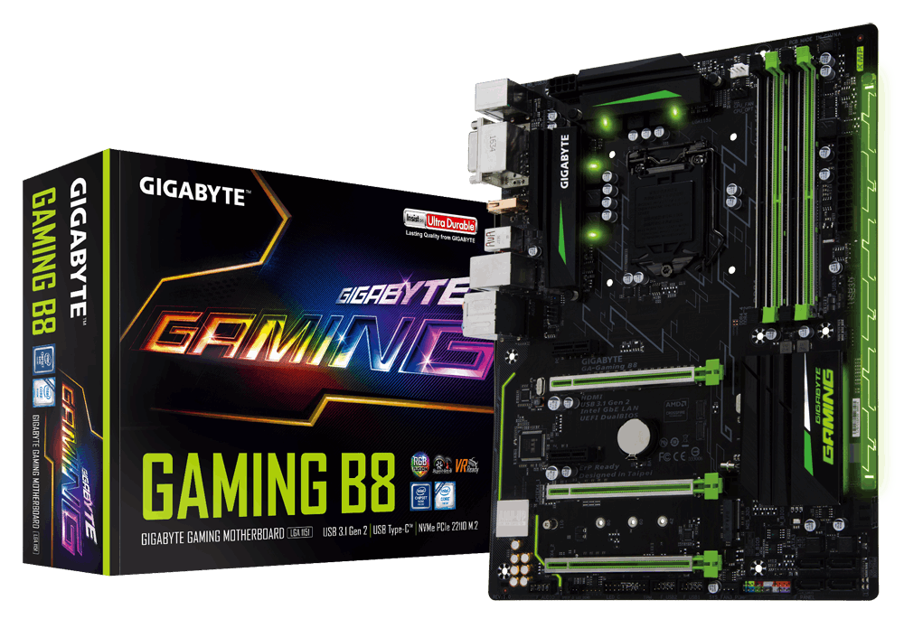 Gigabyte Ga Gaming B8 Motherboard Specifications On Motherboarddb