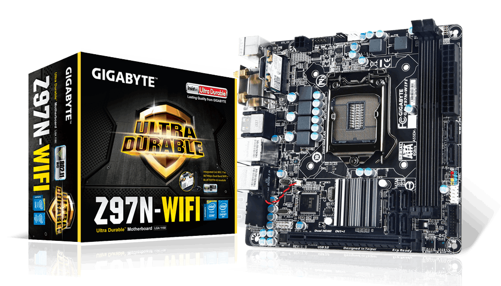 Gigabyte GA-Z97N-Wifi Rev. 1.0 - Motherboard Specifications On