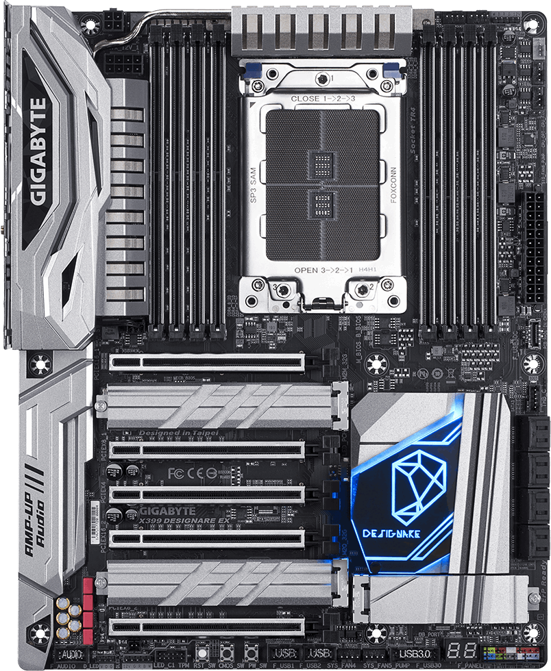 Gigabyte X399 Designare EX GPU