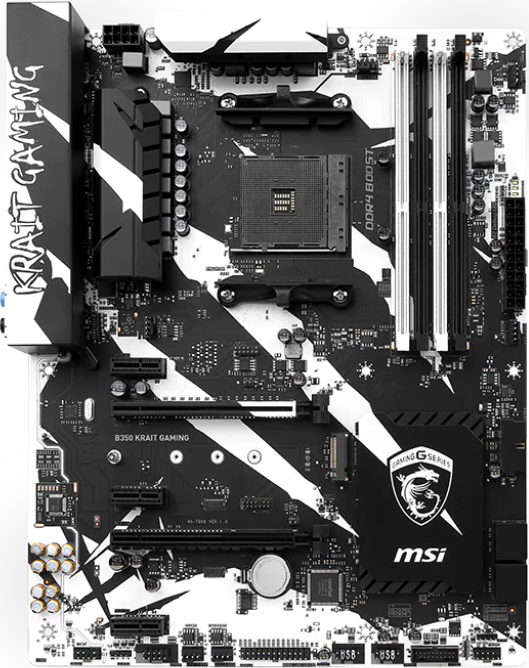 MSI B350 Krait Gaming GPU