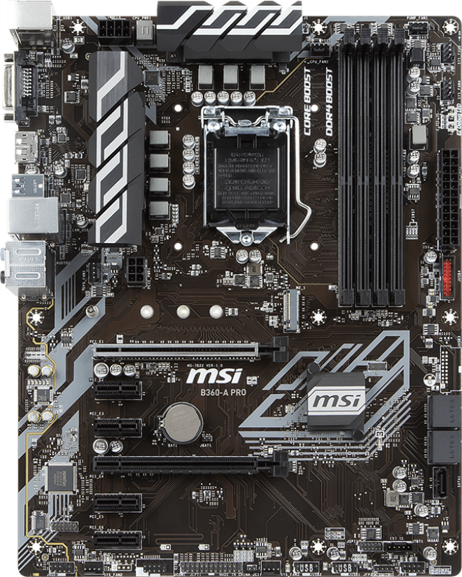 MSI B360-A Pro GPU