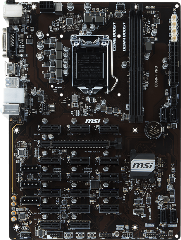 MSI B360-F Pro GPU
