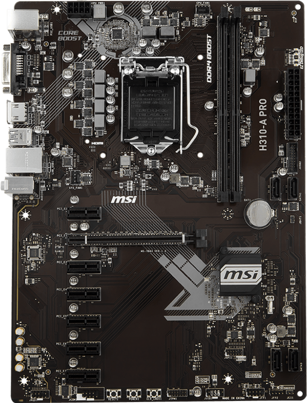 MSI H310-A Pro GPU