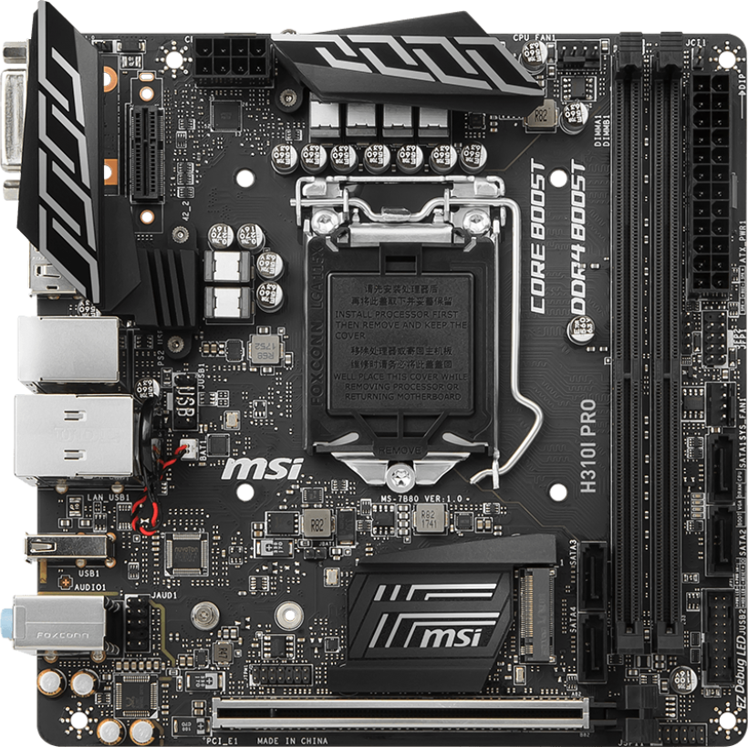 MSI H310I Pro GPU