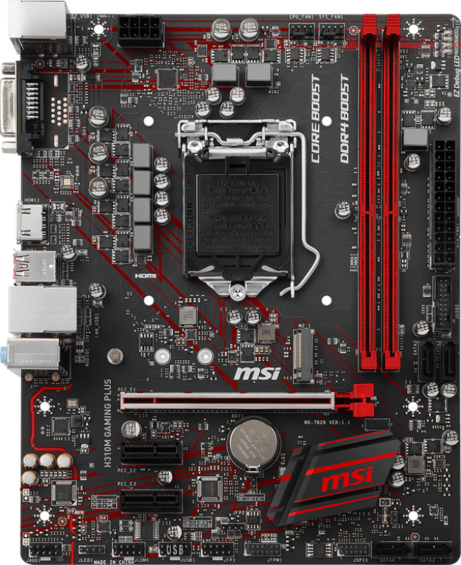 MSI H310M Gaming Plus GPU