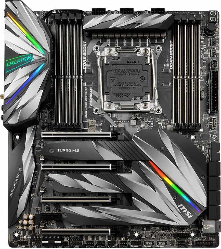 MSI X299 Creation GPU