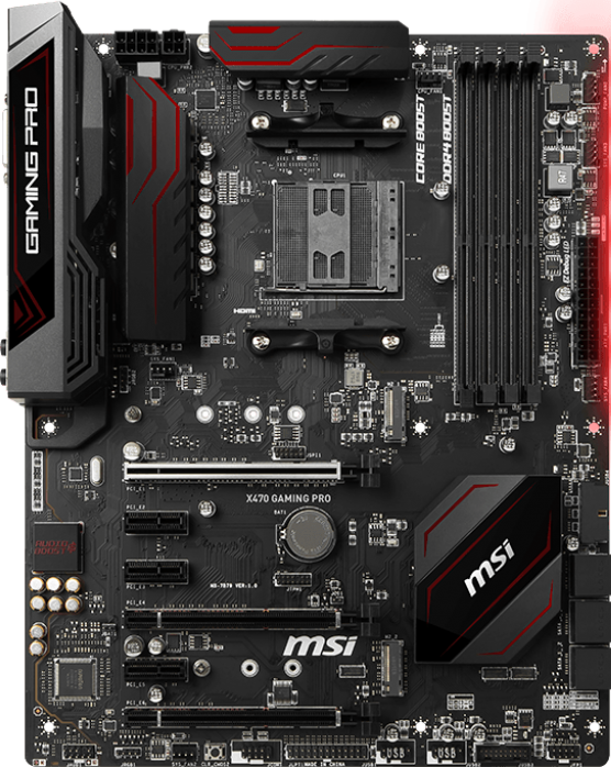 MSI X470 Gaming Pro GPU