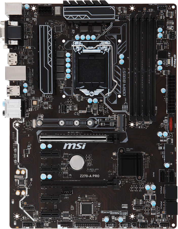 MSI Z270-A Pro GPU