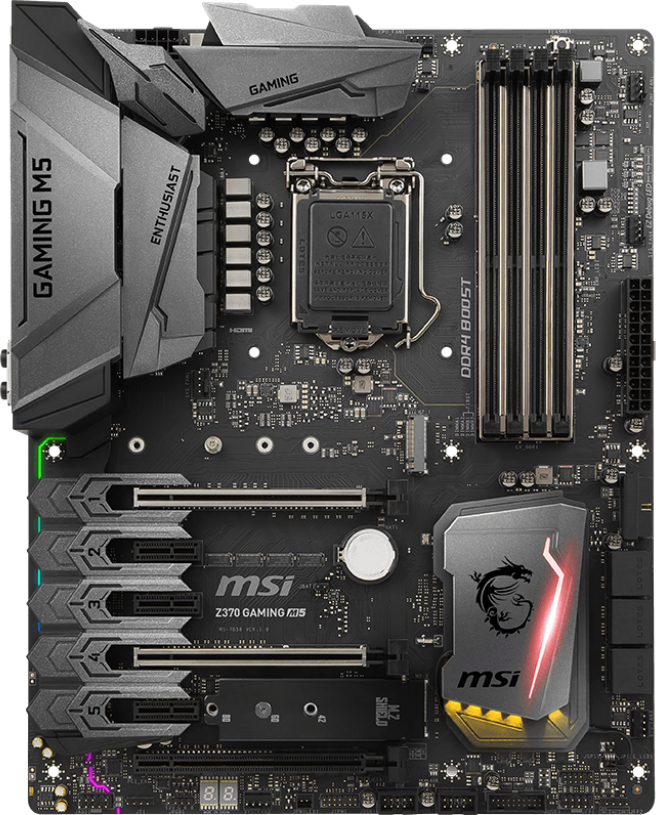 MSI Z370 Gaming M5 GPU