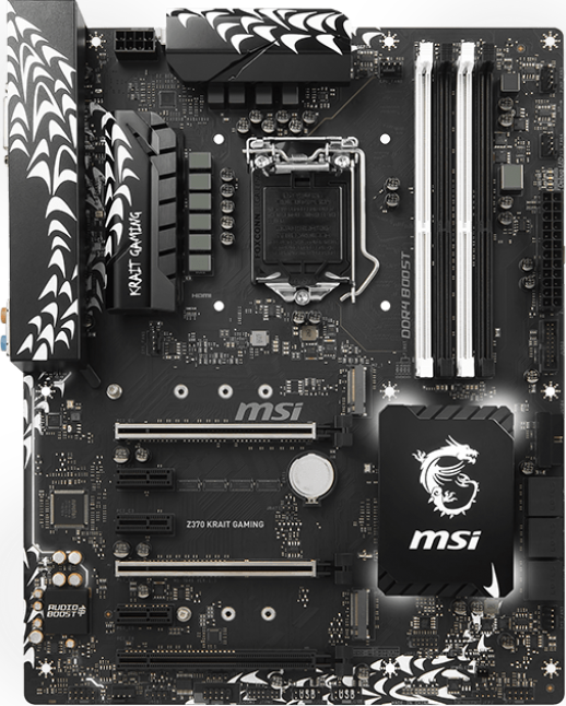 MSI Z370 Krait Gaming GPU