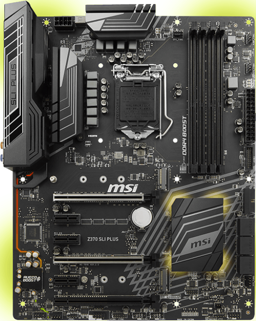 MSI Z370 SLI Plus GPU