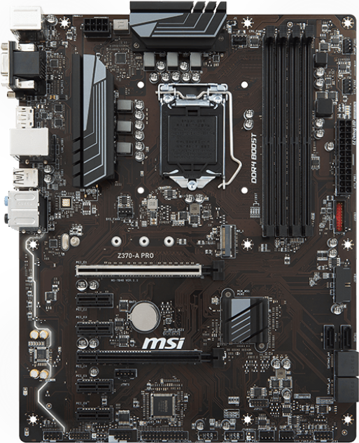 MSI Z370-A Pro GPU